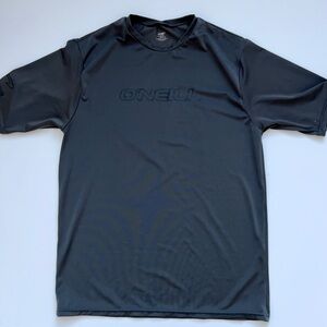 O'Neill Men's Charcoal Rash Guard shirt